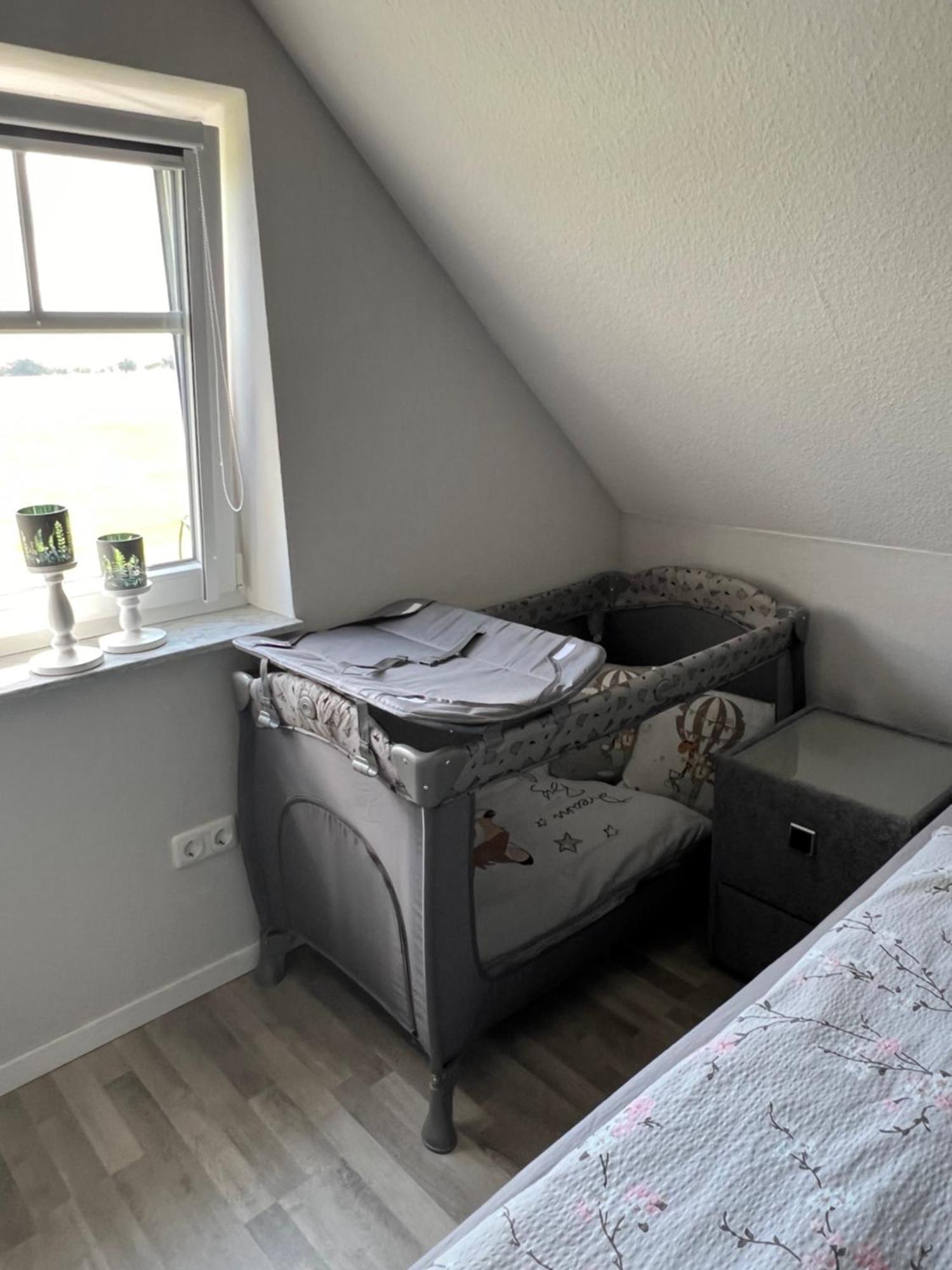 Ferienwohnung Haus Moorblick Wiesmoor Ostfriesland in Kanallage Exterior foto
